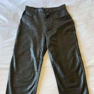 Abercrombie & Fitch Pleather Pants